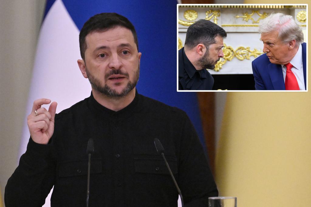 Zelensky says he will meet with Trump in NYC next week